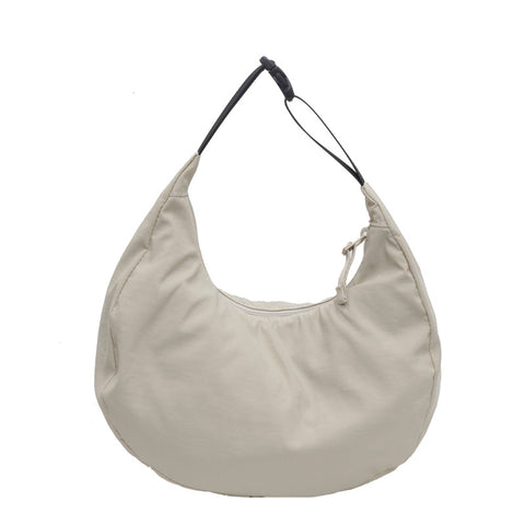 LuxeLite Nylon Shoulder Bag – Minimalist & Lightweight